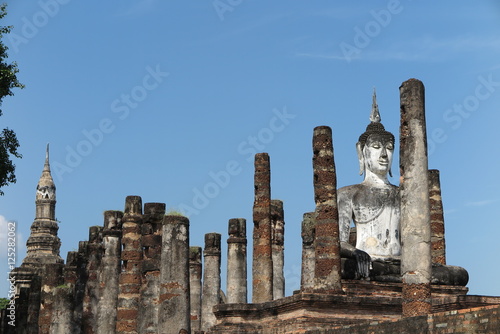 Sukhothai historical park, Wat Mahathat, Unesco world heritage, Sukhothai Thailand