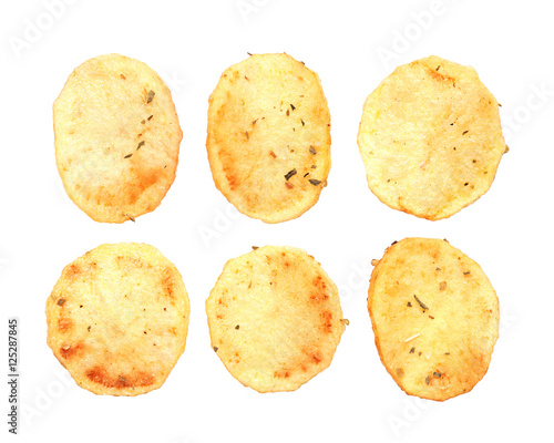 Homemade potato chips