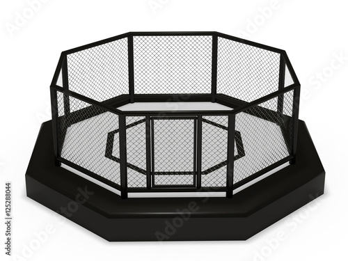 Платно Octagon cage front view