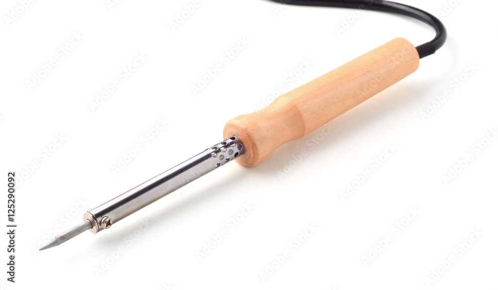 Fototapeta premium Electric soldering iron