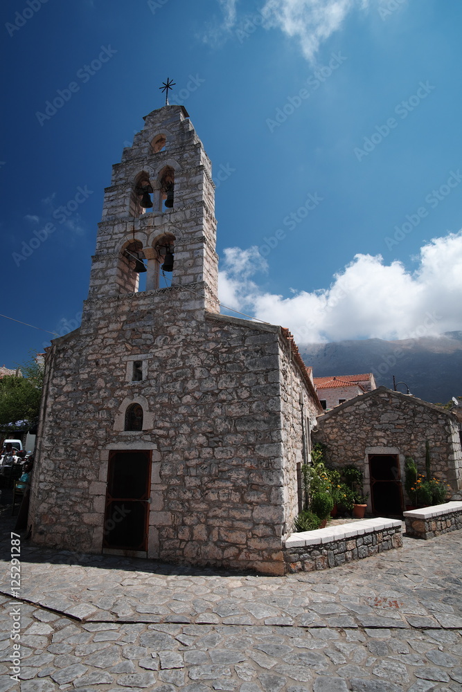 Areopolis,the capital of the Mani Peninsula