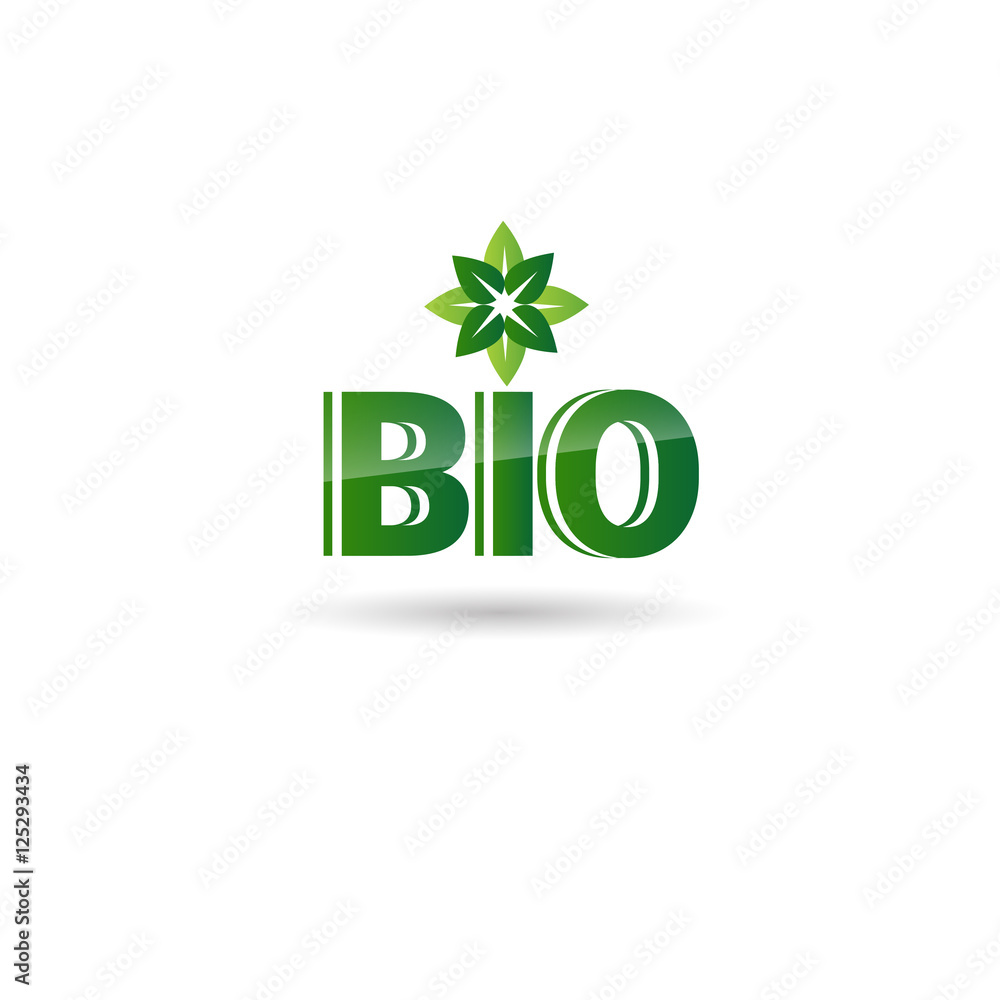 Eco Friendly Organic Natural Product Web Icon Green Logo Flat Vector Illustration Eco Friendly Organic Natural Product Web Icon Green Logo Flat Vector Illustration
