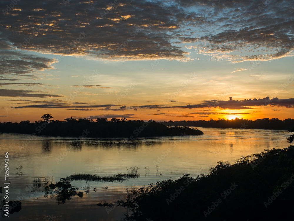 Sunrise in Amazonia