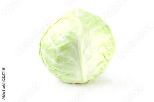 Cabbage isolated on white background © Stop war in Ukraine!