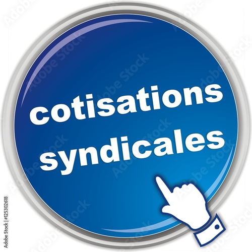 bouton cotisations syndicales
