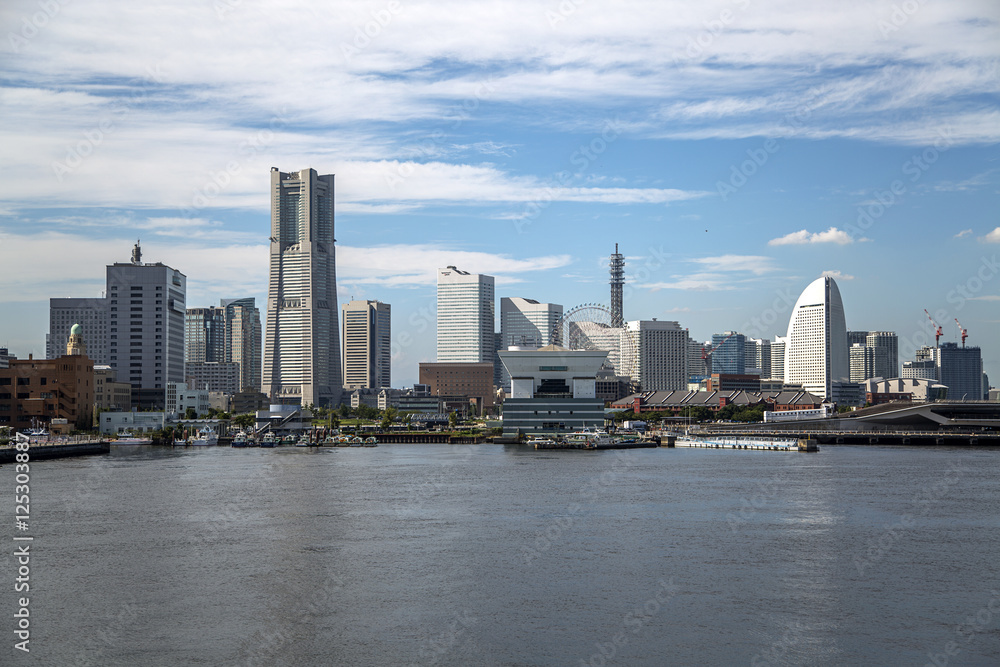 Naklejka premium Jokohama, Japonia