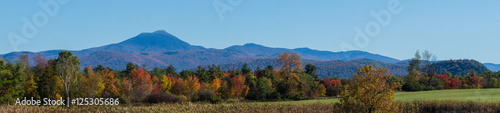 banner of the Green Mountains of Vermont in Fall   © vermontalm