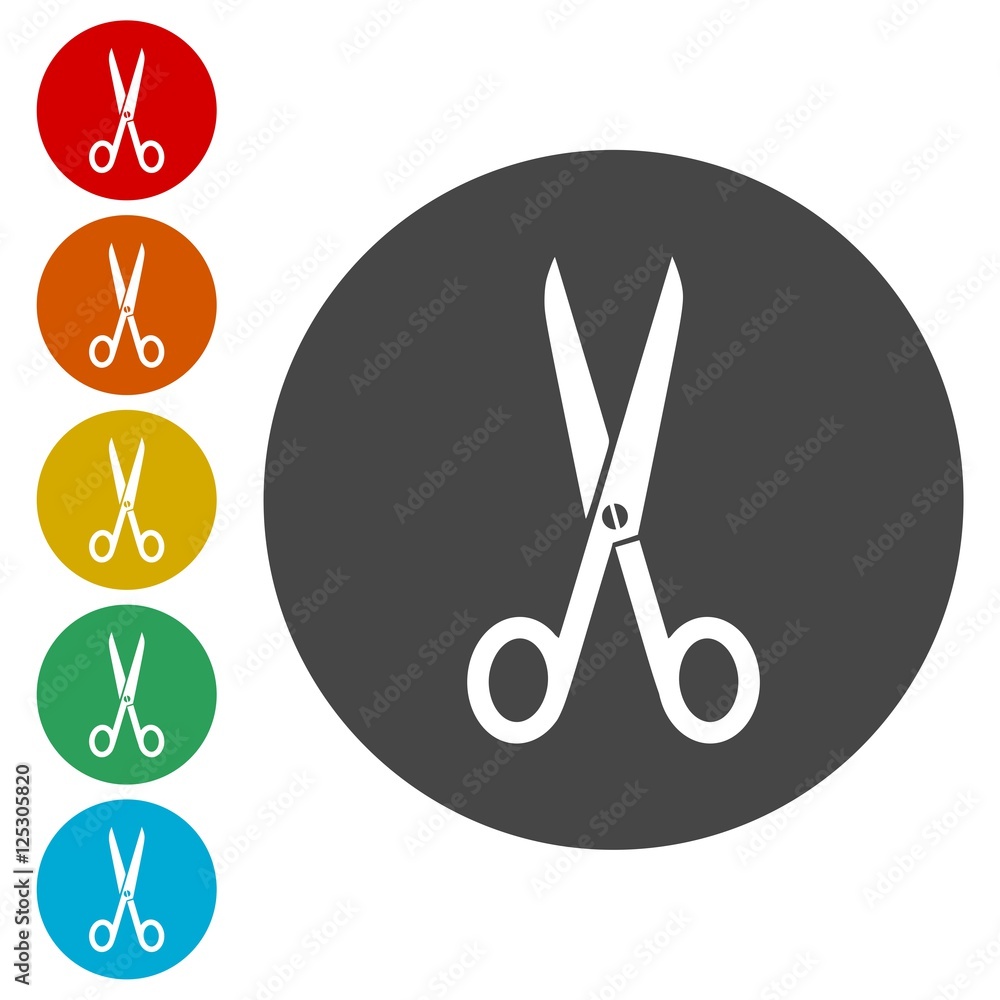 Cut, scissors, clipboard or fashion icon Cut, scissors, clipboard or fashion icon