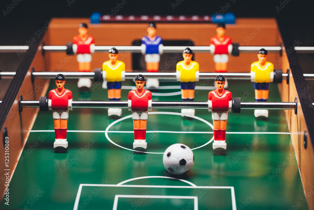Fototapeta premium table football soccer game (kicker)