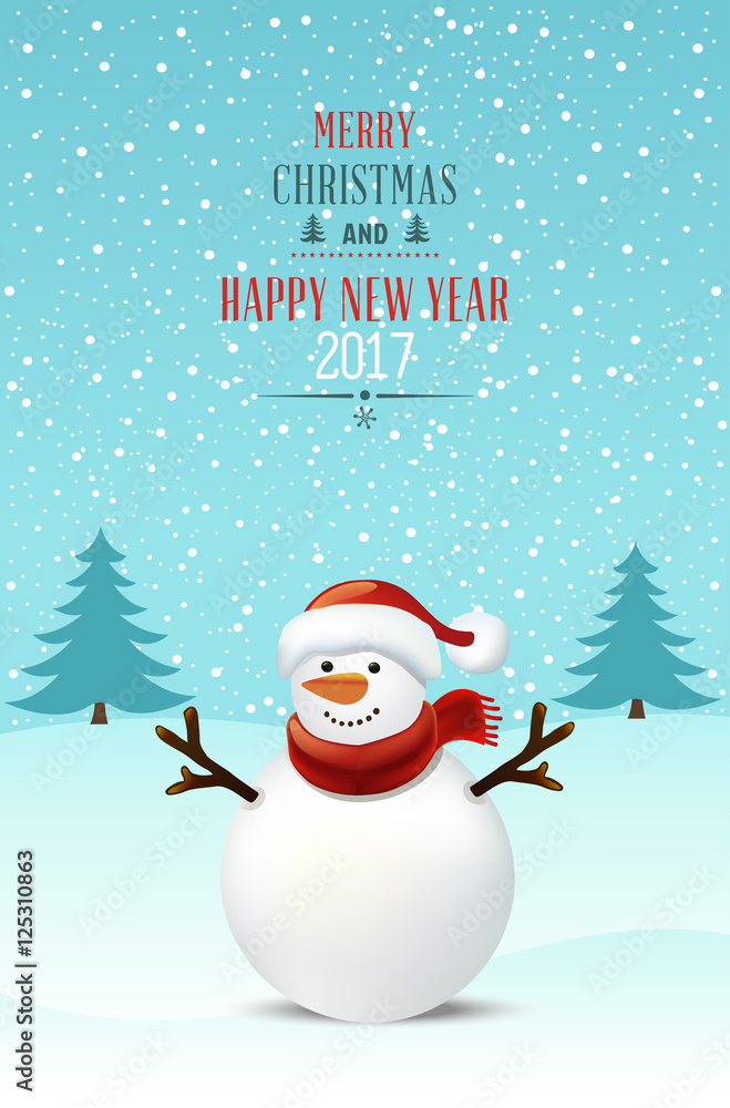 Christmas greeting card Christmas greeting card