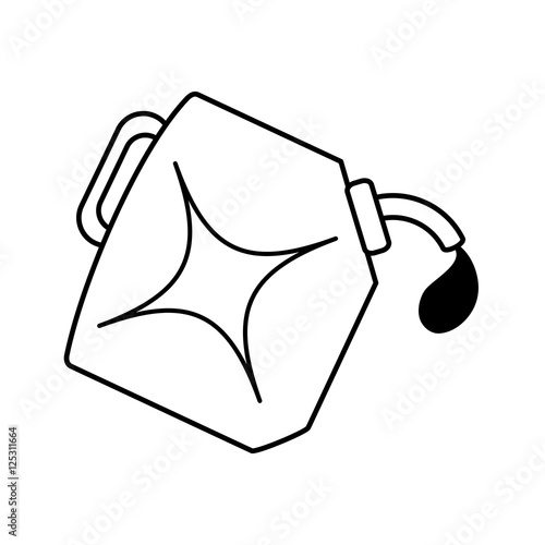 oil galon isolated icon vector illustration design