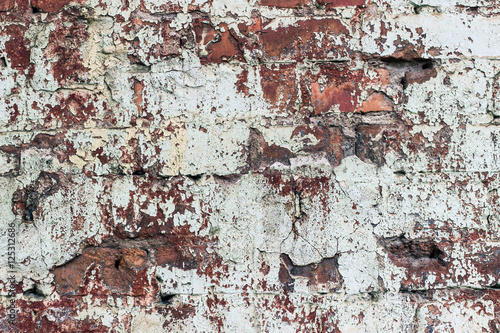Old grunge brick wall texture.