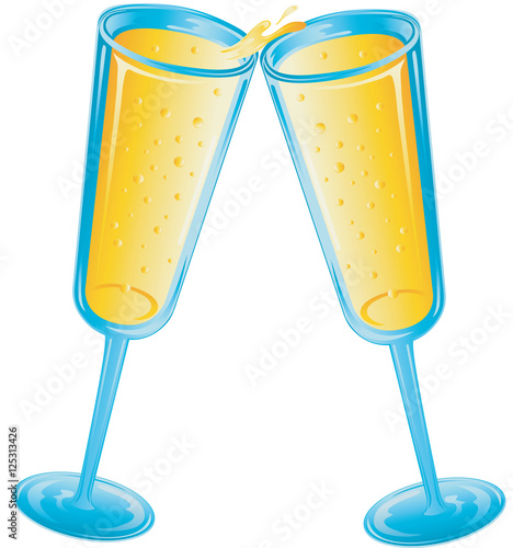 Champagne toast