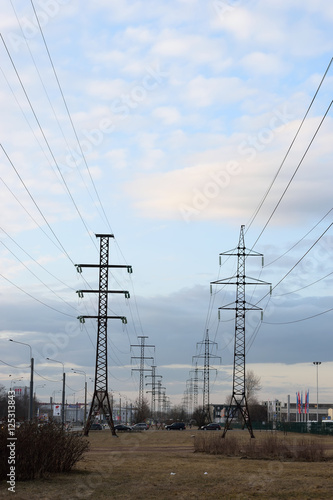 High voltage transmission lines