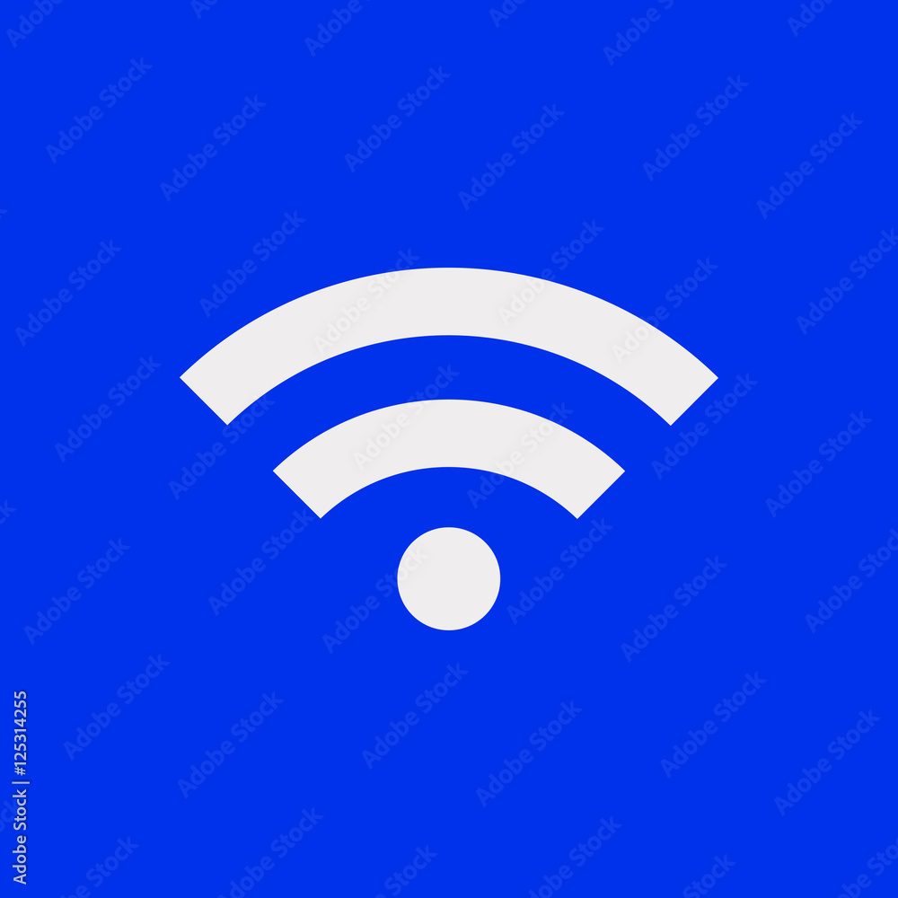 wifi icon stock vector illustration flat design wifi icon stock vector illustration flat design