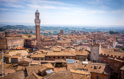 Panorama de Sienne, Toscane © kevin_guillois