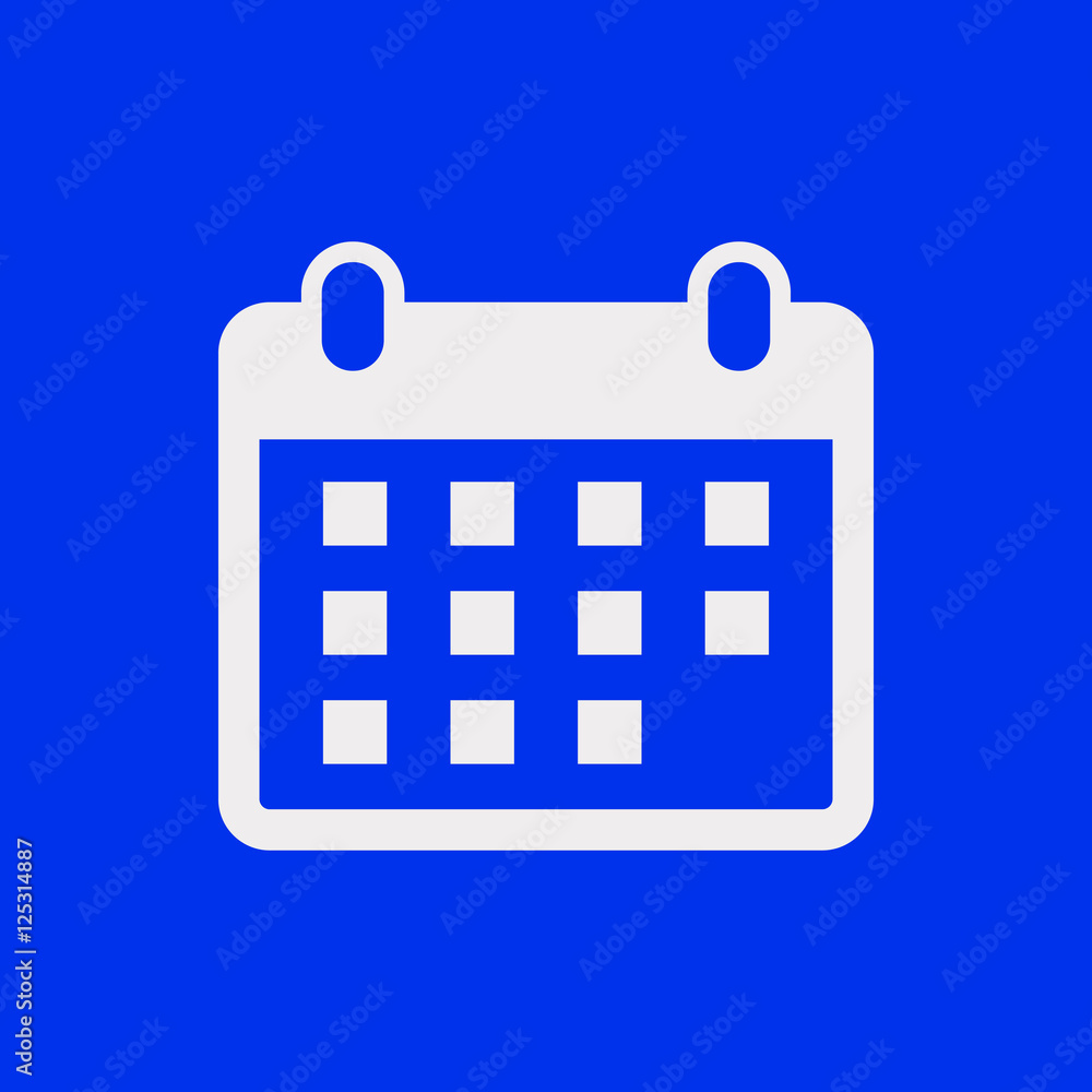 calendar icon stock vector illustration flat design calendar icon stock vector illustration flat design