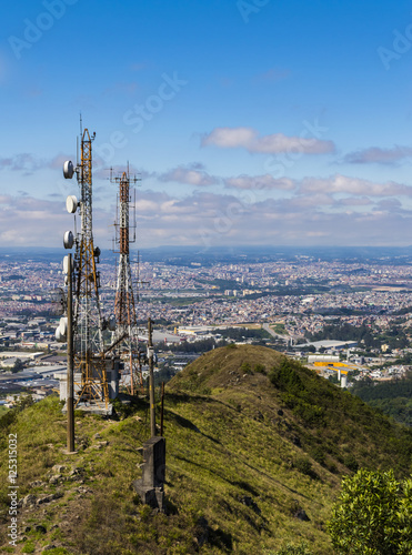 Antena Sul do Pico do Jaraguá, São Paulo, Brasil 