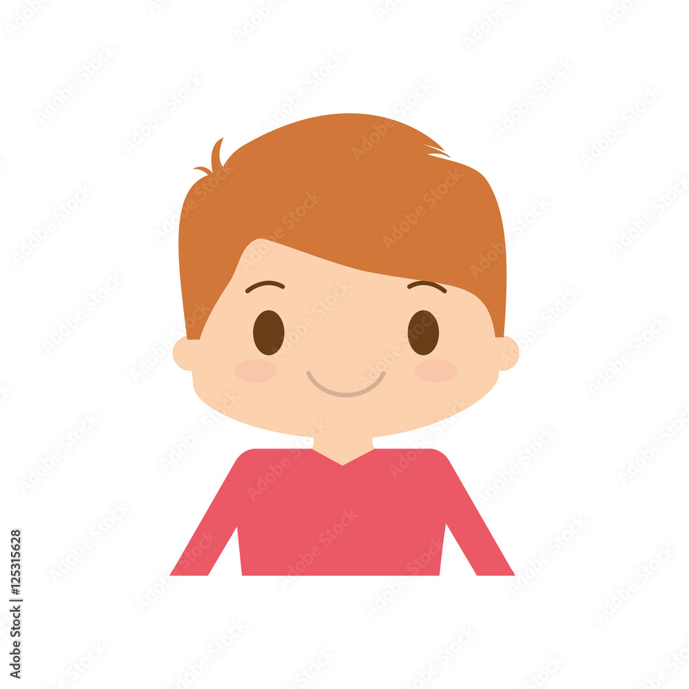 happy boy character avatar vector illustration design happy boy character avatar vector illustration design