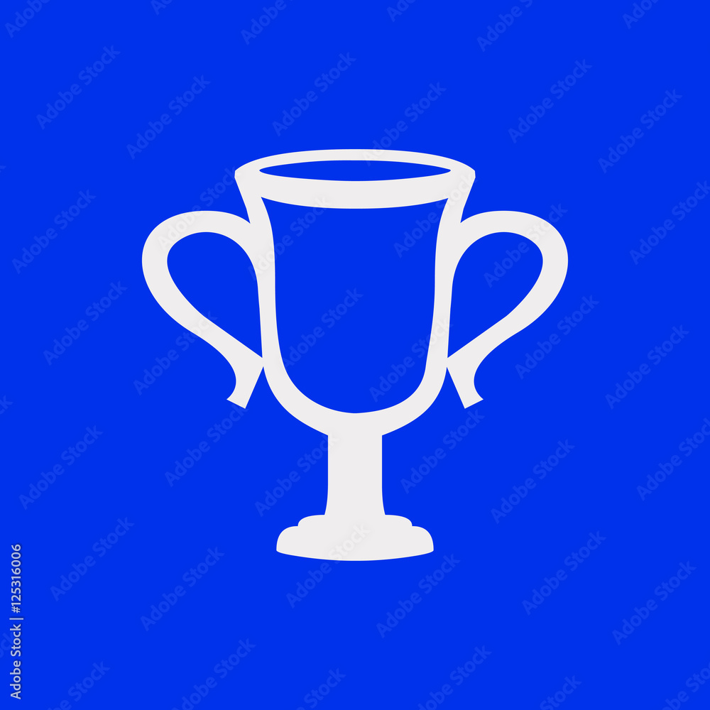 champions cup icon stock vector illustration flat design champions cup icon stock vector illustration flat design