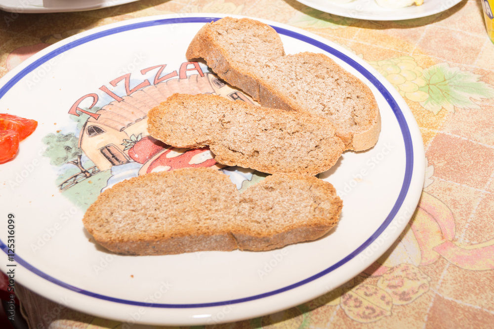 toasted bread for bruschetta toasted bread for bruschetta
