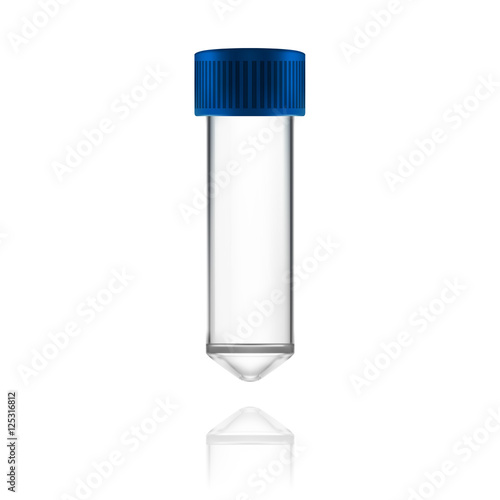 Glass Test Tube With Cap