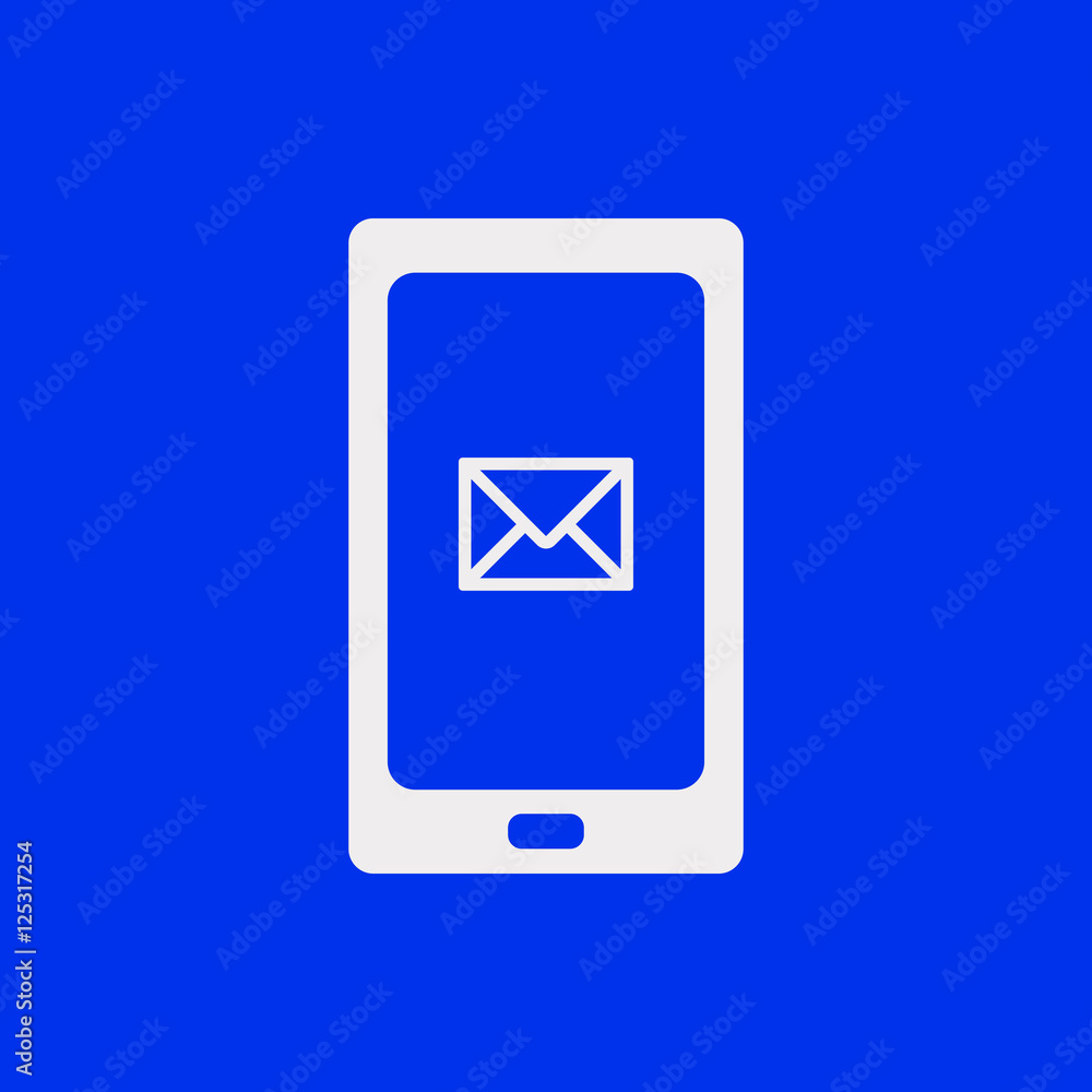 phone sms icon stock vector illustration flat design phone sms icon stock vector illustration flat design