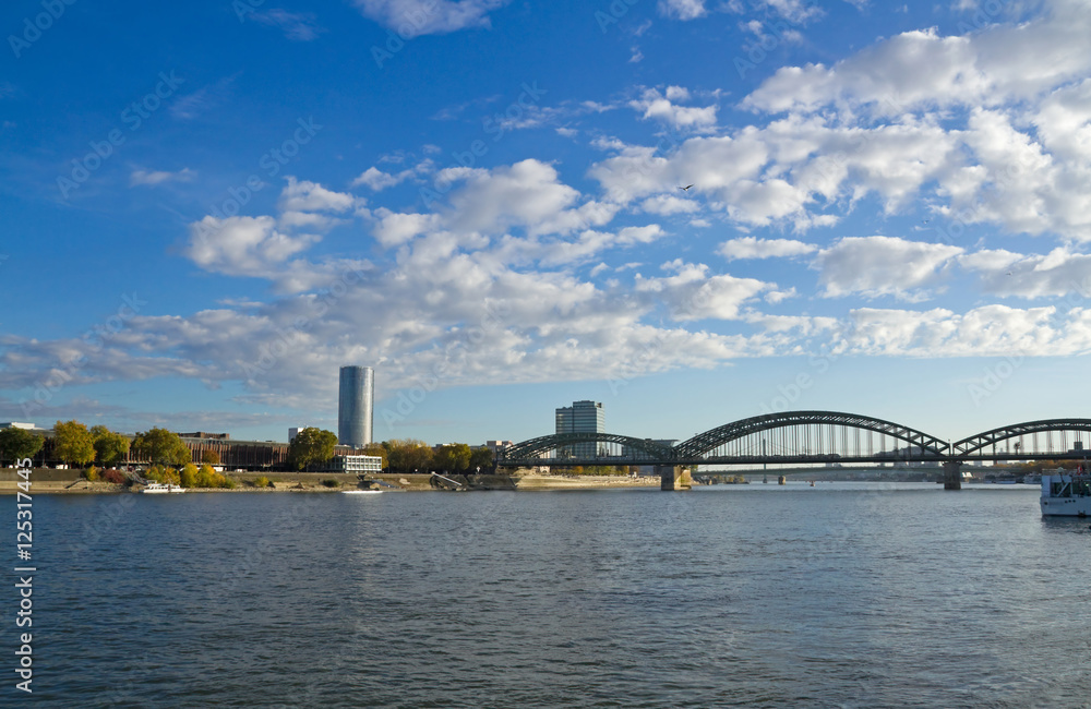Naklejka premium Köln am Rhein
