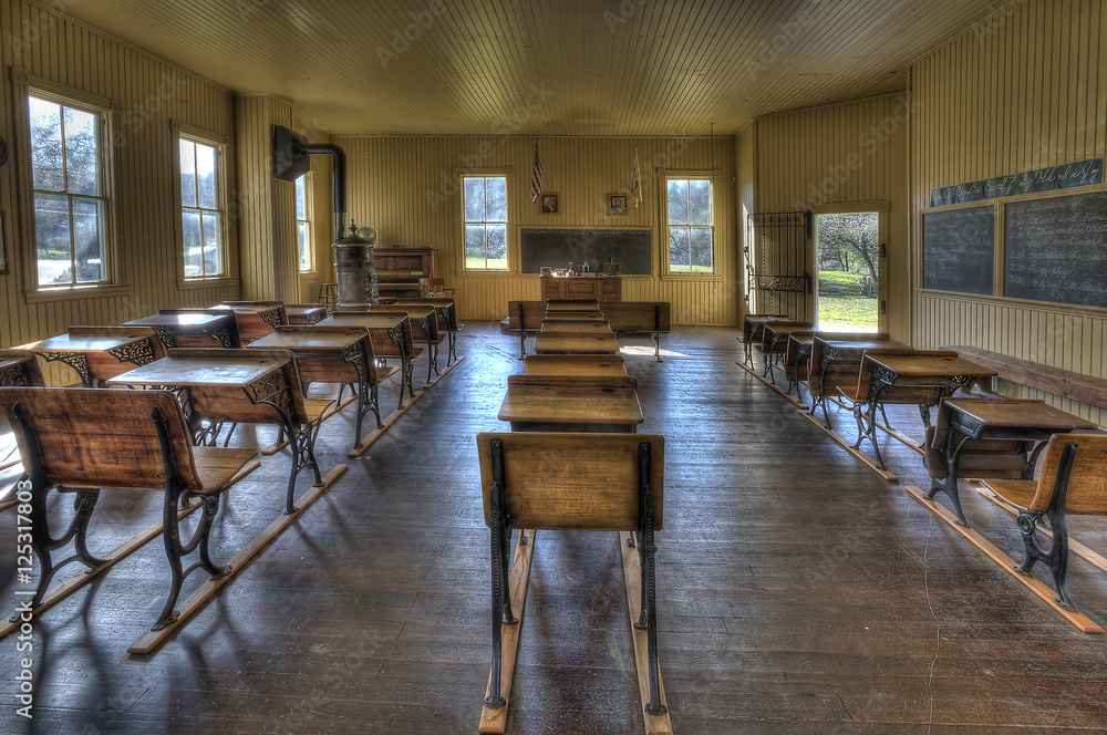 The historic one-room schoolhouse in Coloma has been here for nearly 100 years.