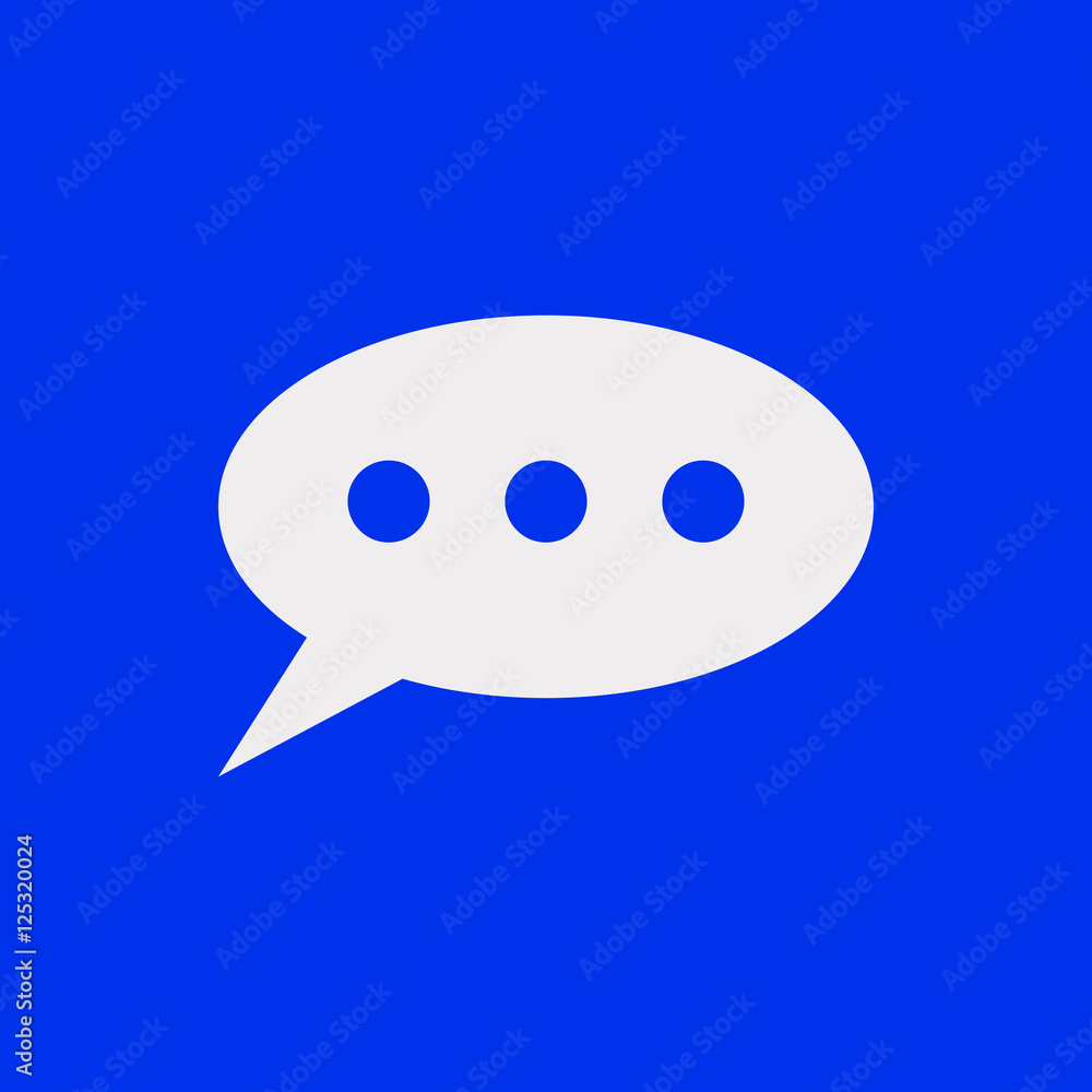 Speech Bubbles Icon. Chat pictogram icon stock vector illustration Speech Bubbles Icon. Chat pictogram icon stock vector illustration