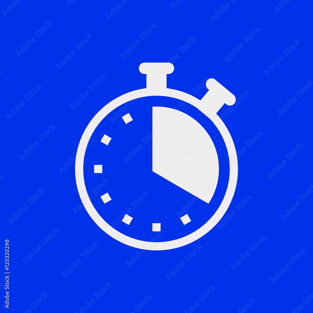 clock icon stock vector illustration flat design clock icon stock vector illustration flat design