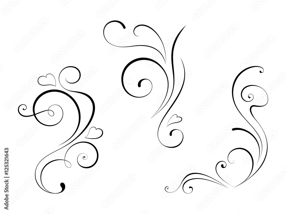Design element (swirls)-11 Design element (swirls)-11