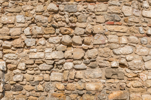 Vintage Old Brick Stone Wall