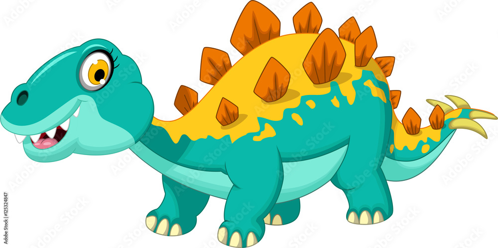 stegosaurus cartoon stegosaurus cartoon