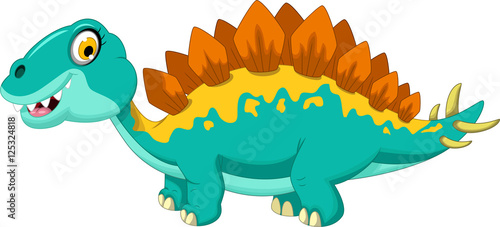 funny stegosaurus cartoon