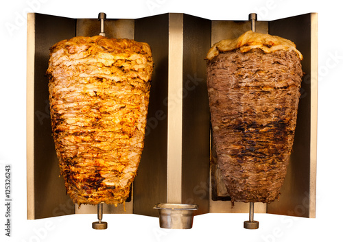 Grill Chicken Lamb Mutton Shawerma Meat Machine