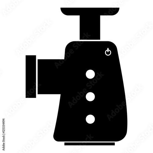 Electric grinder icon. Simple illustration of electric grinder vector icon for web