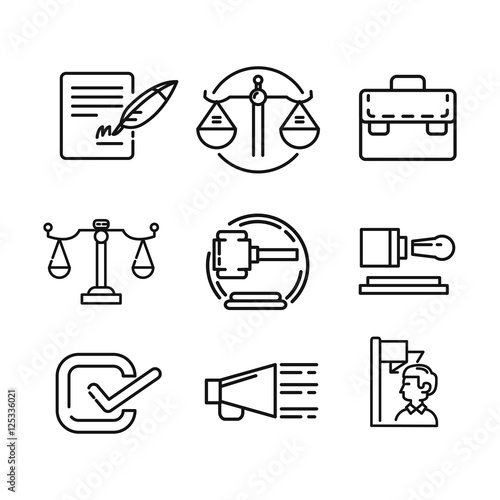 government icon set vector illustration design