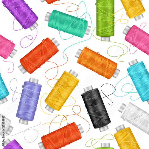 Sewing Background. Vector