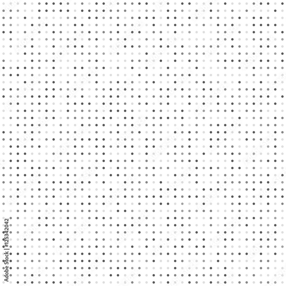 Seamless geometric vector pattern. Modern ornament with dark and light gray dotted elements Seamless geometric vector pattern. Modern ornament with dark and light gray dotted elements