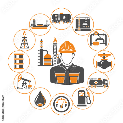 Oil industry Concept