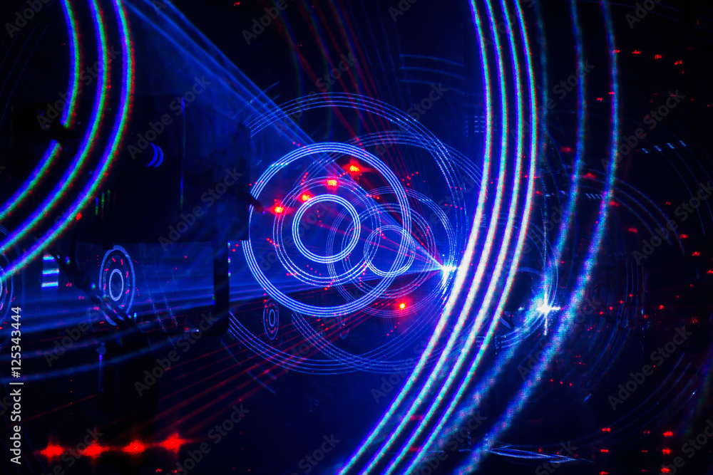 Abstract rays futuristic blue background texture, blue laser lig Abstract rays futuristic blue background texture, blue laser lig