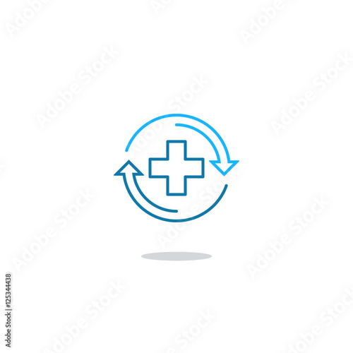 Medical analysis, annual check up, health insurance concept, hospital treatment
