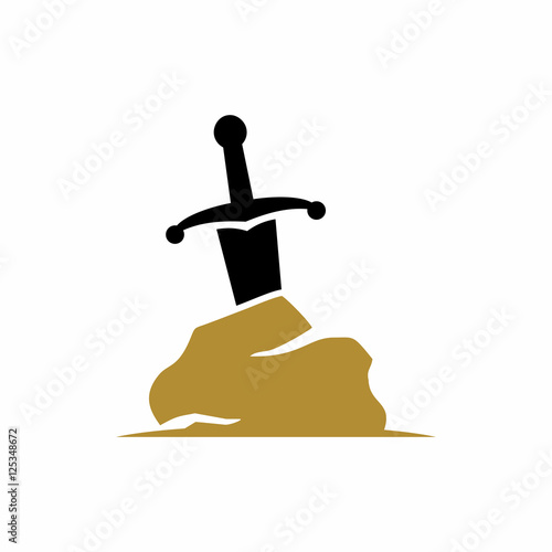 Excalibur - Vector Logo Icon
