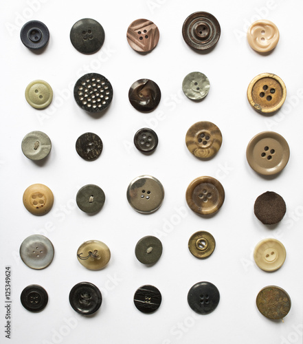 Mixed Collection of Buttons