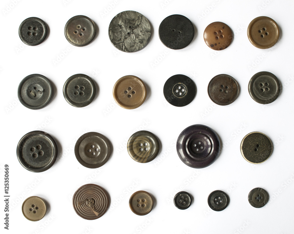 Mixed Collection of Buttons Mixed Collection of Buttons