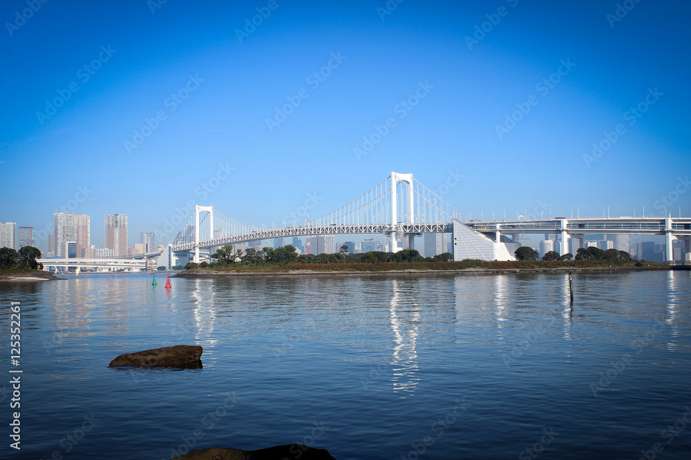 Rainbow Bridge, Tokyo, Japan