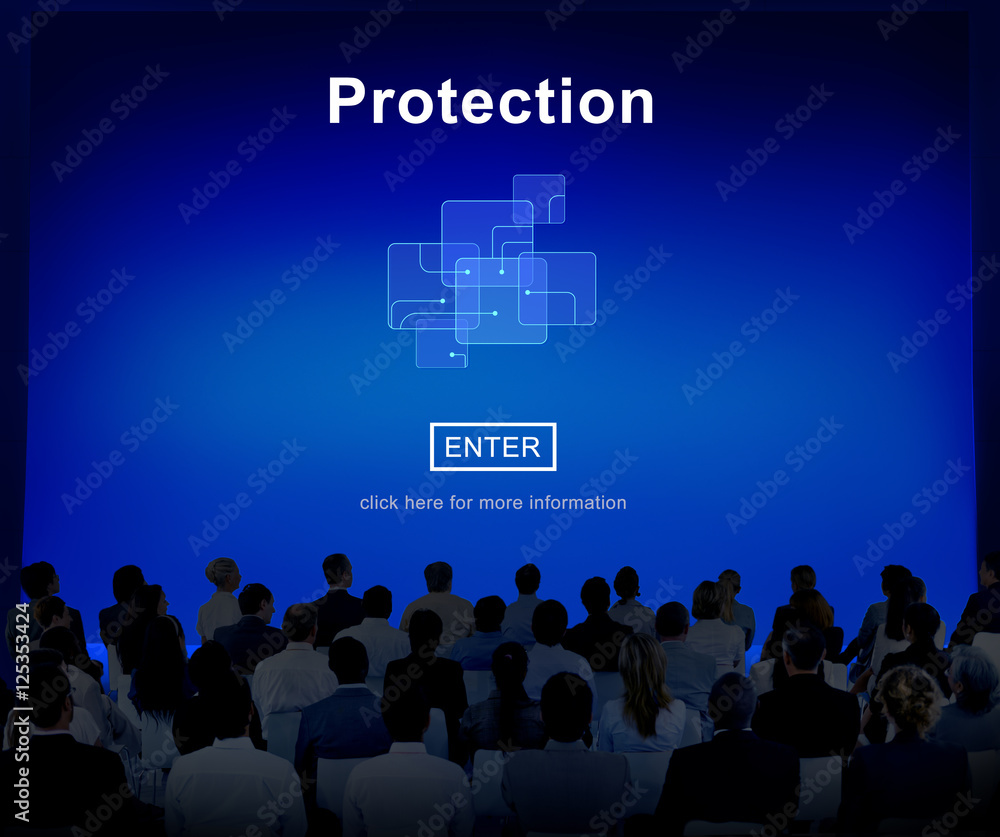 Protection Safety Security System Privacy Policy Concept Protection Safety Security System Privacy Policy Concept