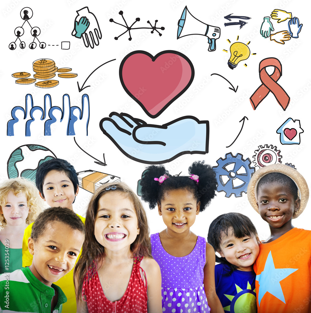 Give Share Charity Donate Support Concept StockFoto Adobe Stock