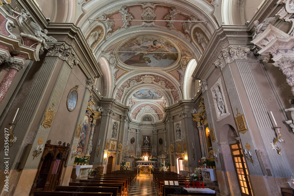 The church of Santi Apostoli Pietro e Paolo in Torri del Benaco.